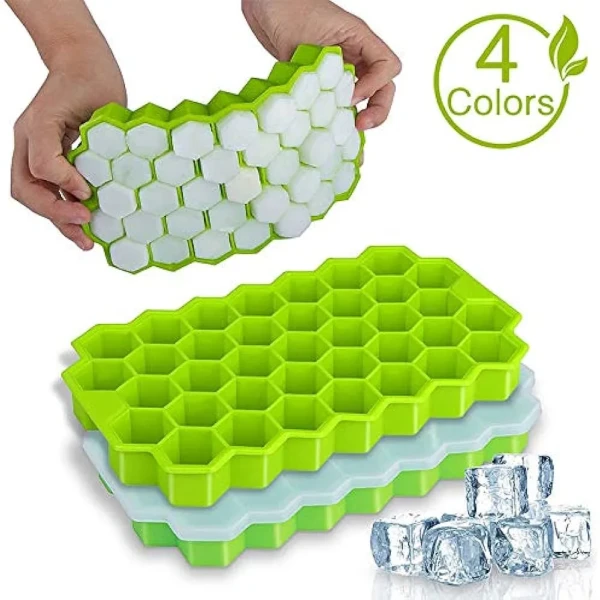 Silicone Ice Cube Tray 37 Cavity Ice-making Box
